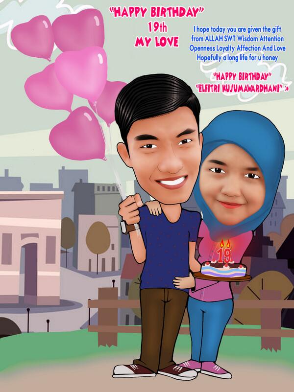 Promo! pesan karikatur sekarang juga harga terjangkau, mulai dari 50k dengan tema yg di inginkan. hub: Saya/7B2B5571