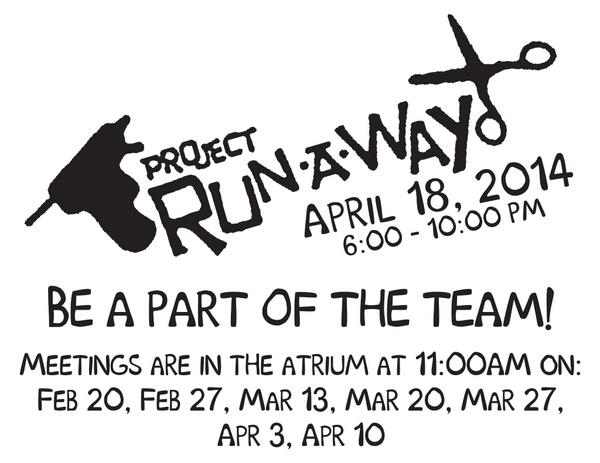 Join the Project Run-A-Way committee !!!