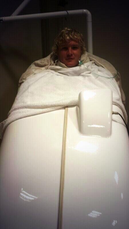 Great ozone session with <a href="/rainnemackenzie/">Rainne Mackenzie</a> definitely 1ste class treatment! #recovery