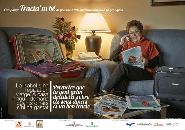 Permetre que la gent gran decideixi sobre els seus diners és un bon tracte #Solsones <a href="/DIXITcat/">Compte no operatiu</a> @benestardiba