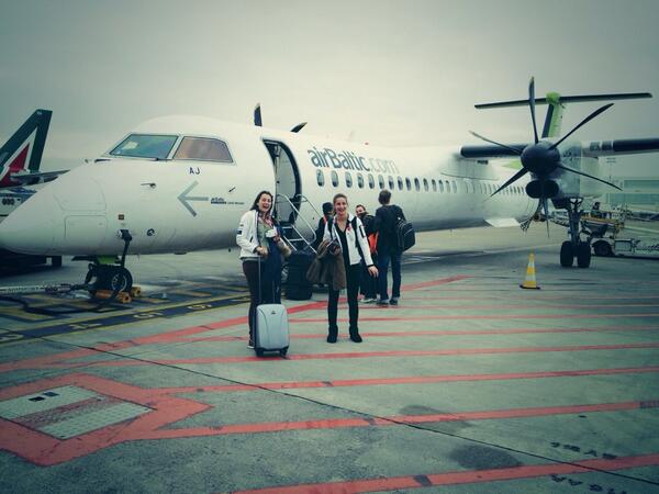 Met ons privé jet naar Litouwen! <a href="/antwerpdames1/">Dames 1 Antwerp</a>