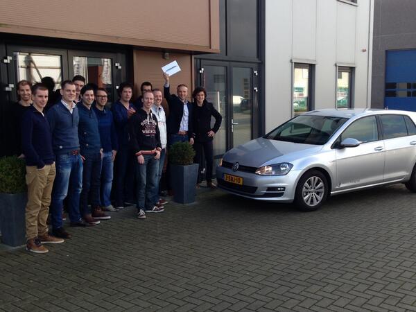 amimpact's tweet photo. Als trotse winnaar van het #dagoduel hebben wij zojuist een iPad Air in ontvangst mogen nemen. Bedankt @DAGOAutogroep http://t.co/sVYu4D7mx9