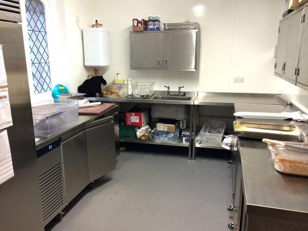 designfrontuk's tweet photo. Our latest #work at the Privy Kitchen in Hampton Court Palace #design #build #kitchens http://t.co/VNJ5aV5kdC