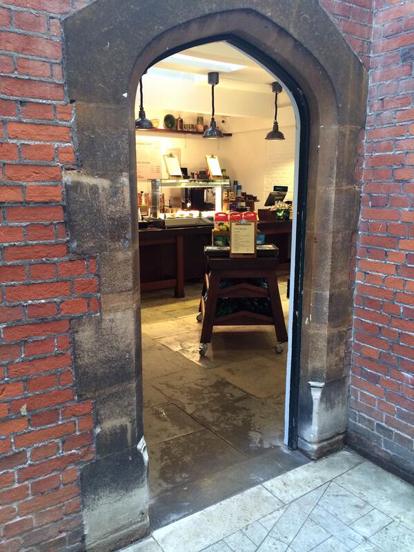 designfrontuk's tweet photo. Our latest #work at the Privy Kitchen in Hampton Court Palace #design #build #entrance http://t.co/jgZtjvUYDe