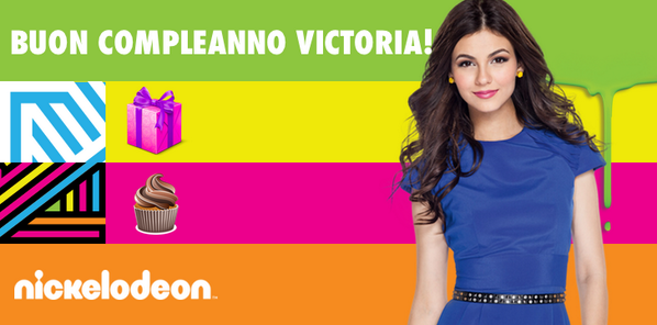 Nickelodeon Italia Happybirthdayvictoriajustice Tanti Auguri Alla Nostra Victoriajustice Che Oggi Compie 21 Anni Http T Co Eiy9uz0slh