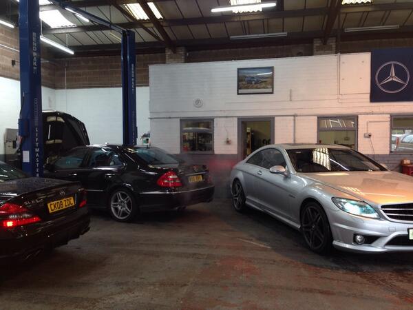 #AMG day in our workshop today #E55AMG #SL63AMG #CL63AMG