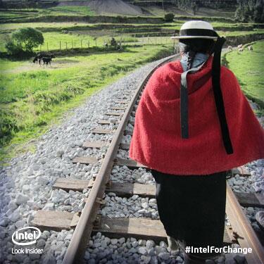 WeAreIntel's tweet image. No matter what lies ahead, together we can empower girls to conquer their dreams #IntelforChange
