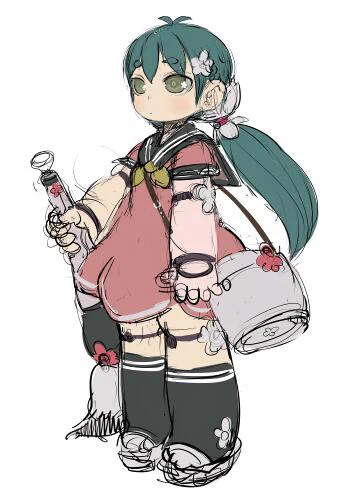 パステルな色の子を描こうとしたけど、なかなかに難しいですの(*'∀`*)イーッヒッヒッヒ 