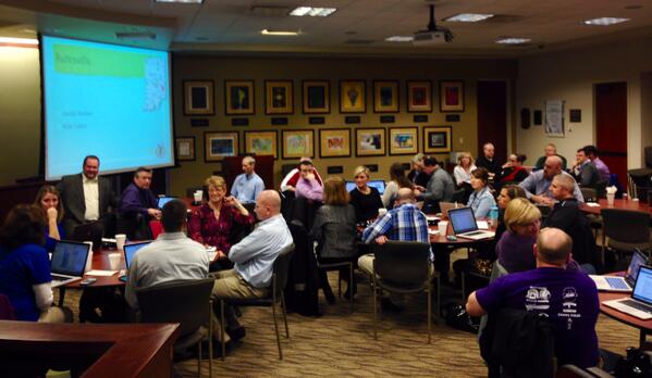 INeLearn's tweet image. A sign that warmer weather is coming... #summerofelearning coordinators meeting! We will update our Twitter list 4U.