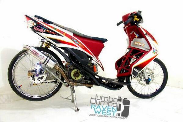  Modifikasi  Mio  Soul  Street Racing  Modifikasi Motor  