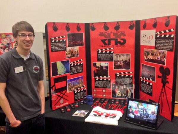 UGAengagement's tweet photo. .@UGA_RHS is represented at the fair. Come by and see them. #UGAinvolve http://t.co/tP1fcrrNxj