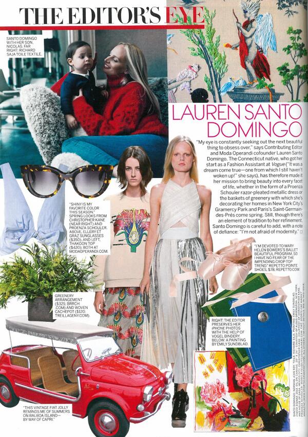 CMMedia's tweet photo. "The next beautiful thing to obsess over". Says @TheLSD about @ELLERY_LAND sunnies in @voguemagazine #vogue #cmloves http://t.co/x6bTXK1tyP