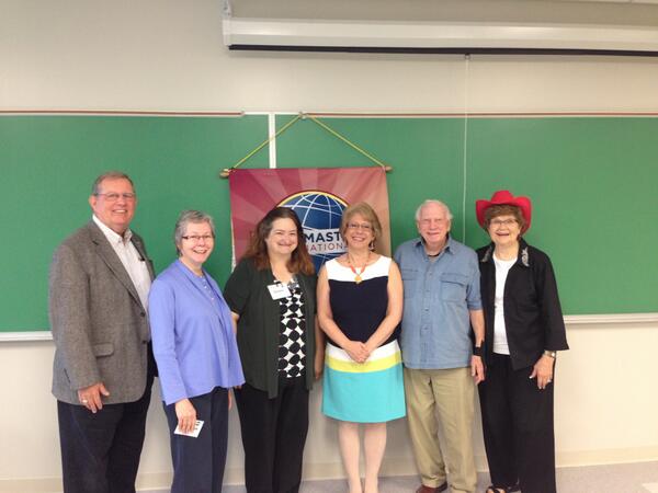 RiseNShineTM's tweet photo. Congratulations Clarie and Clark, our International TM Club Contest Winners!  Next mtg - Wed, 2-26-14, 7-8am at ACC! http://t.co/PC1TypWB5b