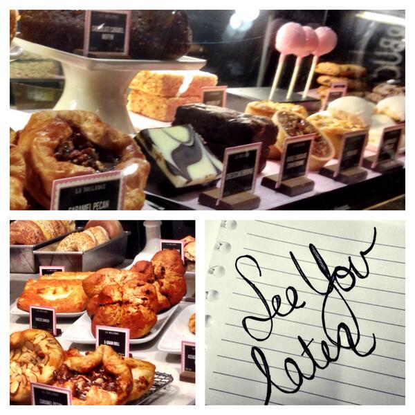 Starbucks's tweet image. Get a bakery item for just $1 after 2pm with your morning receipt. It's #SweetReceipt—at participating US stores.