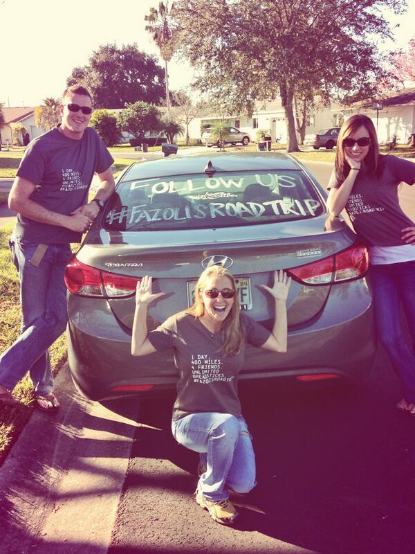 Fazolis's tweet image. We have the best fans in the world, huh?! #FazolisRoadTrip #breadication