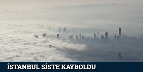 İstanbul'da yoğun sis etkili oluyor. goo.gl/lLSLcH