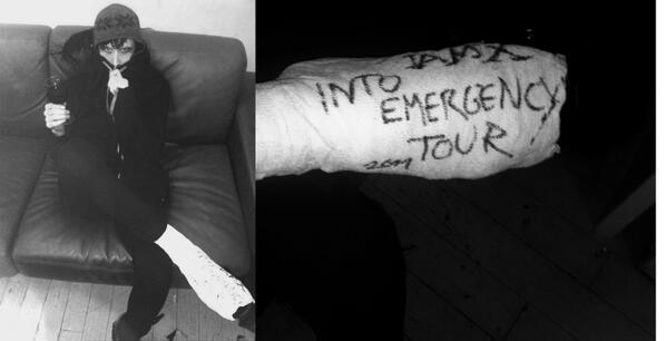 Exclusive IAMX tweet media
