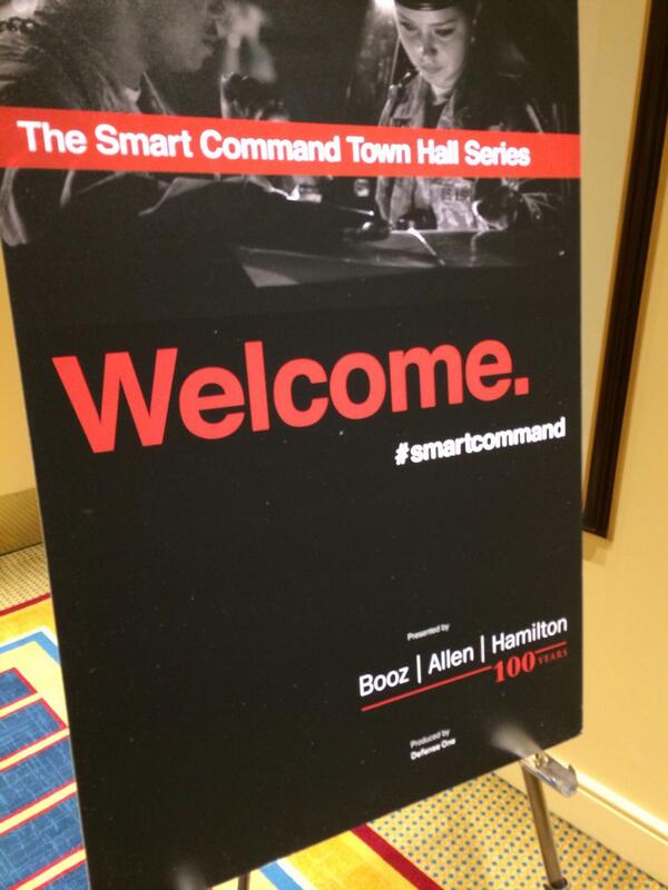 GovExecEvents's tweet image. Thanks to those joining us live in LA for the @BoozAllen #smartcommand townhall -great insights from our audience.