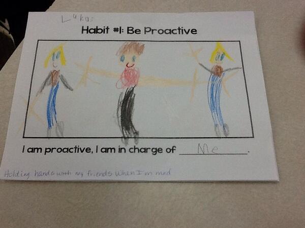KateVirgil's tweet photo. Habit 1: Be Proactive http://t.co/noLb5oFTWb