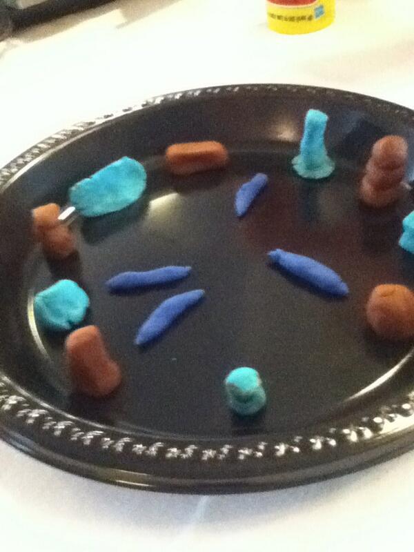 astinadele's tweet image. Norming stage of a group...play dough style @kidsconsortium