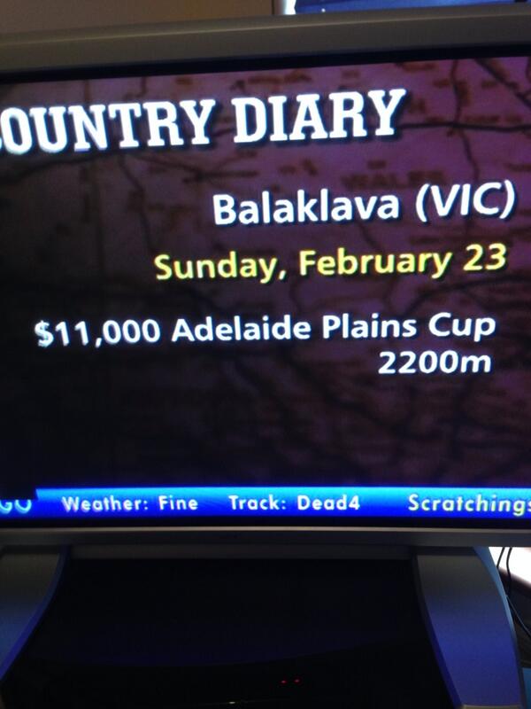 eaglepunt's tweet image. Sky channel just now- also told the omen bet in this race is Balaklava Boy. #errorprone #comedyrelief