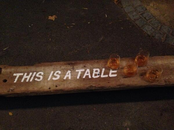 This is a table of pink port @PublikWineBar