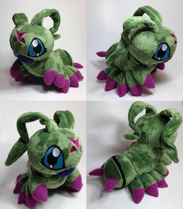 wormmon plush