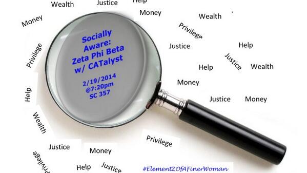MmmCatMama's tweet photo. TONIGHT! Come learn from @UKCatalyst with @UK_Zetas on being socially aware! SC room 357 at 7:20 pm. http://t.co/vshiiC8AWI