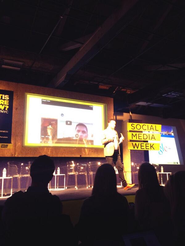 RussellMarkus's tweet photo. @tobyd kicks off today's Google panel at #SMWNYC cc @MWWGroup @erkramer http://t.co/TppqYPbf6O
