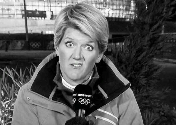 revster's tweet image. Oh @clarebalding what are you doing. #funnythough