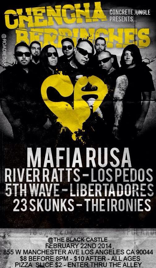 MafiaRusa666's tweet photo. More info for the Saturday show on the flyer. http://t.co/zWrR6DIqU3