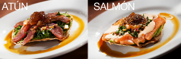 ¿#Tostada de #atún o #salmón? ¡Provecho! #Puerto39