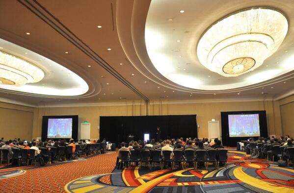 ChaToX's tweet image. Keynote on Humanitarian Computing at #cscw2014 by @PatrickMeier from @QatarComputing