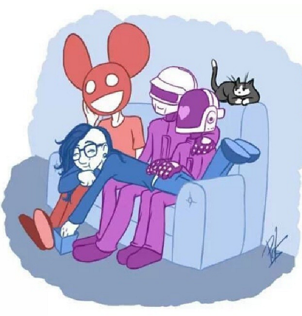 skrt_lat's tweet photo. Podrían adivinar a los personajes de nuestro dibujo? #OpinaEDM http://t.co/id4rSXEkPn