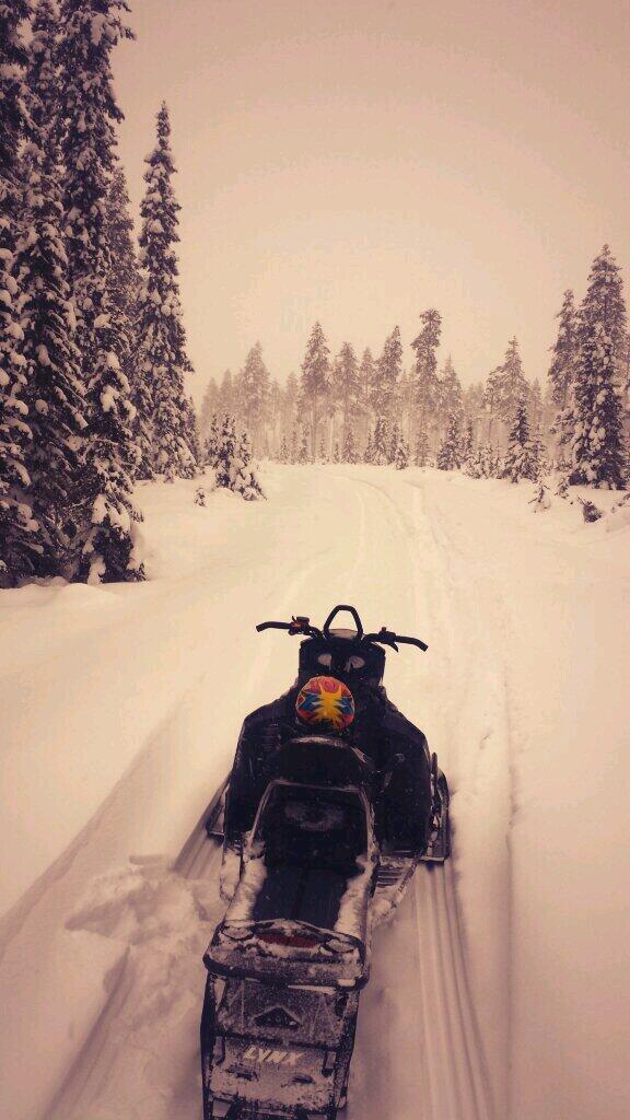 There be extra amounts of snow in Lapland!
