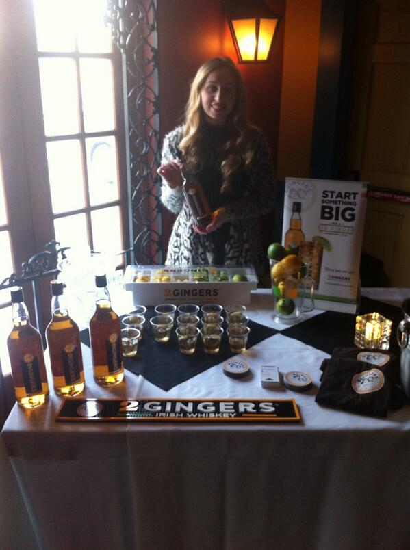 2GingersIndy's tweet photo. Awesome success last night @RNDCIndiana #Woman&amp;Whiskey night @ruthchrissteakhouse and more to come #BigGinger http://t.co/WaF4fiBG53