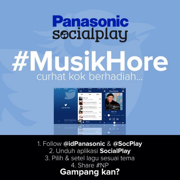 Curhat kok berhadiah ya?
Klik bit.ly/musikhore biar dapet headphones keren dari <a href="/IDPanasonic/">Panasonic Indonesia</a>