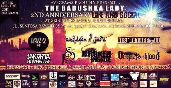 <a href="/brayofficial/">B.R.A.Y</a> Need Band Support <a href="/TBL_official/">THE BABUSHKA LADY</a> Anive Gd Bukit Kencana Pondok Gede. Just share.  <a href="/AVECfams/">Avec Fams</a> 089677429213