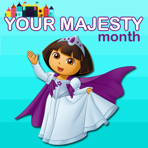 nickjr's tweet photo. Attention royal subjects: It's Your Majesty Month on Nick Jr.! Find many games and thrones at http://t.co/7Dw9h2bgn9 http://t.co/9xJVJ6n5oE