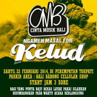 MVT support CMB untuk aksi peduli korban gunung Kelud Sabtu 22 Feb...