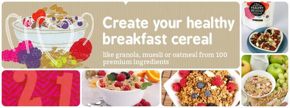 Create your own healthy breakfast cereal! #breakfastconfessions #breakfastofchampions #heathybreakfast #nutrition