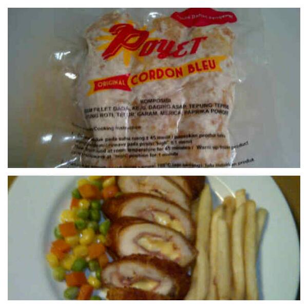 Ruhe1214's tweet photo. "POYET" Original Cordon Bleu...hanya Rp 49.900,-, yuk Order pin:29CC4FF7 http://t.co/4kc8S0JpUs