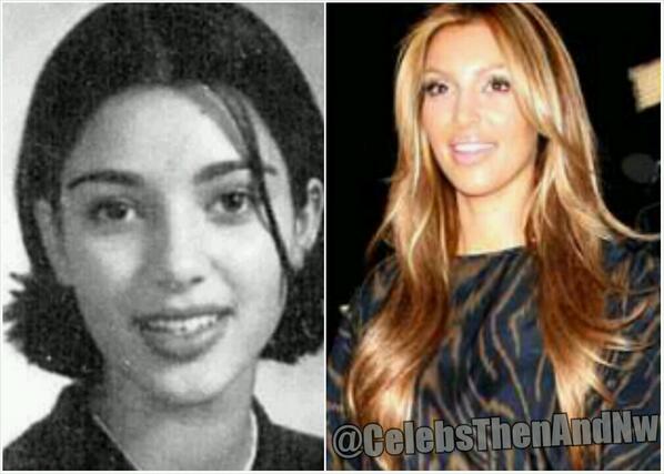 Celebs Then And Now On Twitter Kim Kardashian Before After Fame Http T Co Ngxt91lnmx