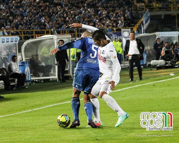 <a href="/cesarARIAS23/">César Arias</a> luchador incansable, recuperó el balón en la mitad, armó el contragolpe e hizo el pasegol del empate!!!