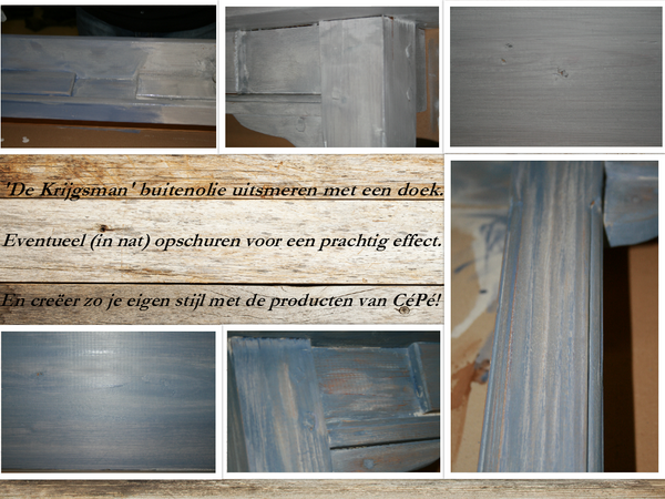 De mogelijkheden met CéPé 'Les Couleurs de Mimi' krijtverf 2/2