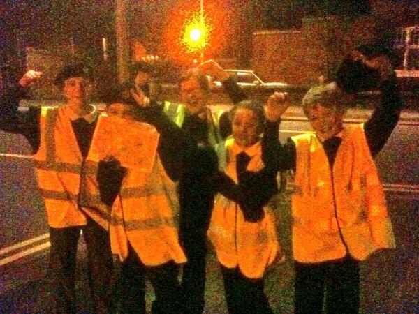 Our juniors on a navigation activity tonight!