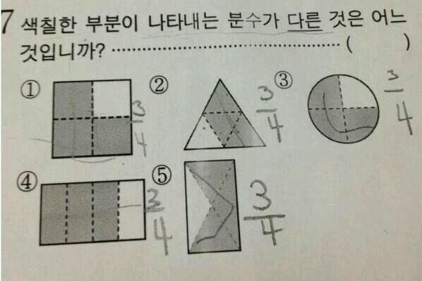 문제의 답이 없는것 같지만서도 자세히보면 있는것 같기도하여서 선생님이 잘못 내신건지 내가 잘못생각하고있는건지는 알수가없습니다. 자세한 내용은 정답지를 보시면 알수있습니다.