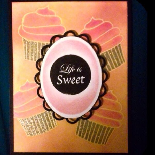 HandmadePW's tweet image. Looking for a sweet deal? Check out this fun sugar coated greeting!  handmadepaper-works.com/apps/webstore/