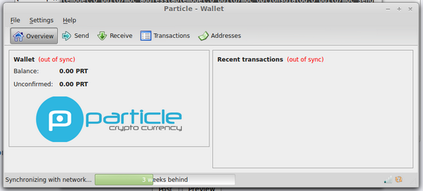 ParticleCoin's tweet photo. New wallet branding. http://t.co/oOVcSZQVd1