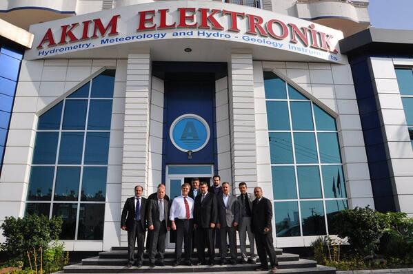 MHP Seyhan Belediye Başkan Adayı Abdullah Çalışkan Akım Elektronik'i ziyaret etti